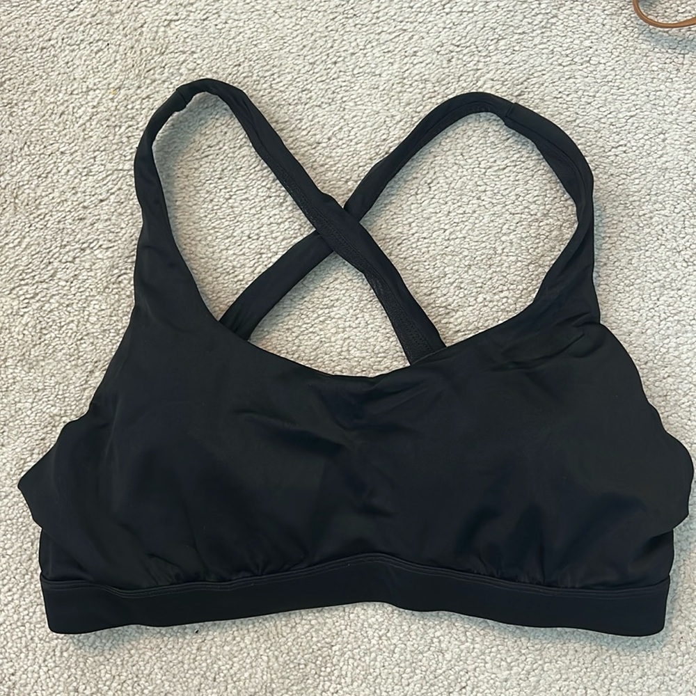 Athleta pull on bikini top
